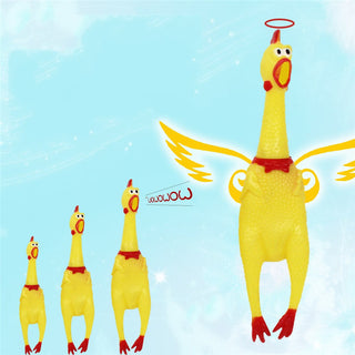 Screaming Chicken Squeeze Sound Toy