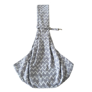 Striped Cotton Pet Sling Carrier