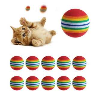 Chewing Rattle Scratch Foam Ball