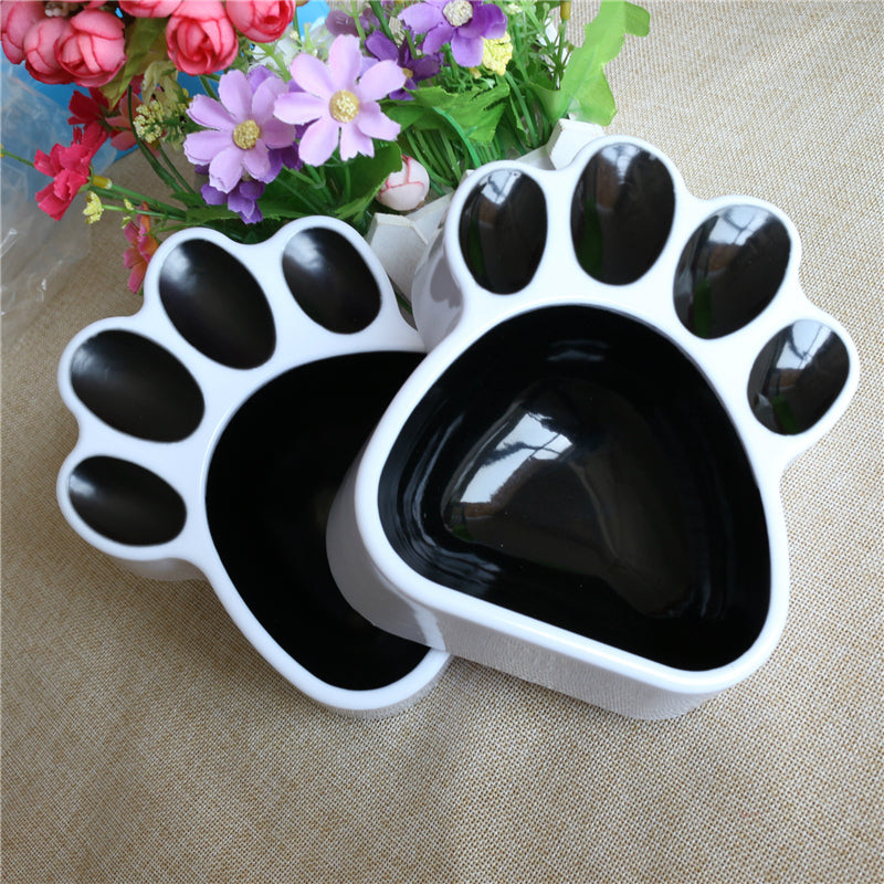 Creative Paw Footprint Bowl