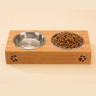 Double Food Bowl Feeder