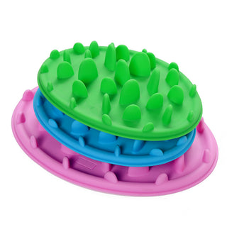 Sillicone Anti Choke Pets Bowl