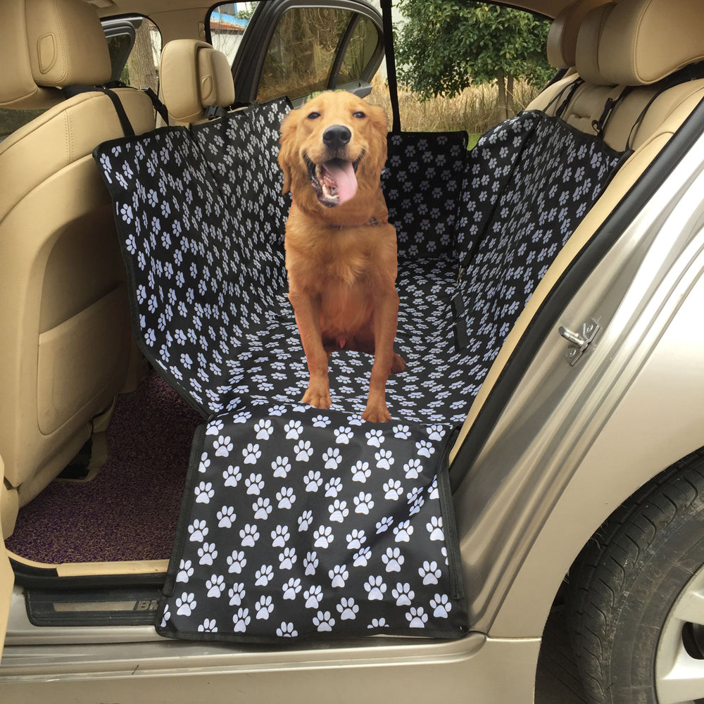 Fabric Paw Pattern Car Seat Cover