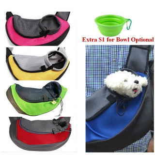 Pet Sling Front Travel Tote
