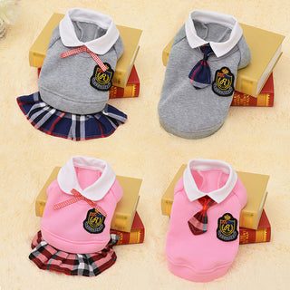School Style Pet Clothes